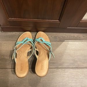 Born Women’s Mai Comfort Leather Sandals Size 8